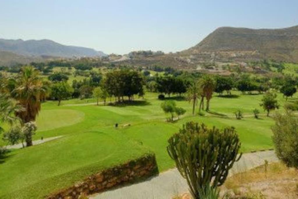 Estudio En Envia Golf Bello Rincon Paz Y Vistas Vícar Kültér fotó